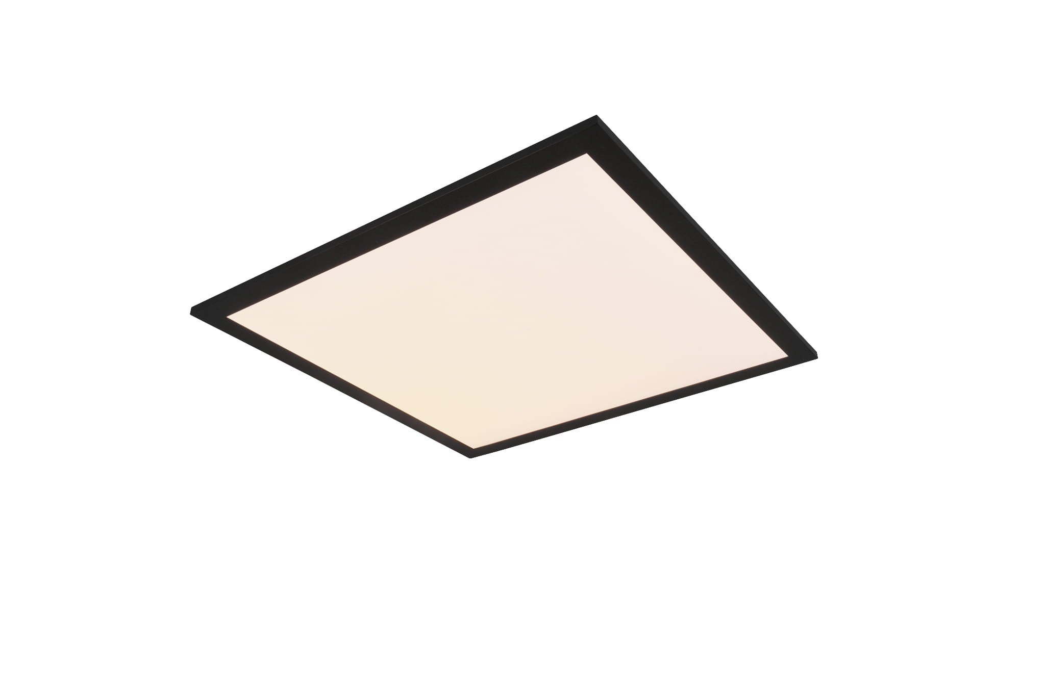 Plafon kwadratowy LED ALPHA 18W 3000K 2300lm metal czarno-biały wym:5x45x45cm IP20 RL