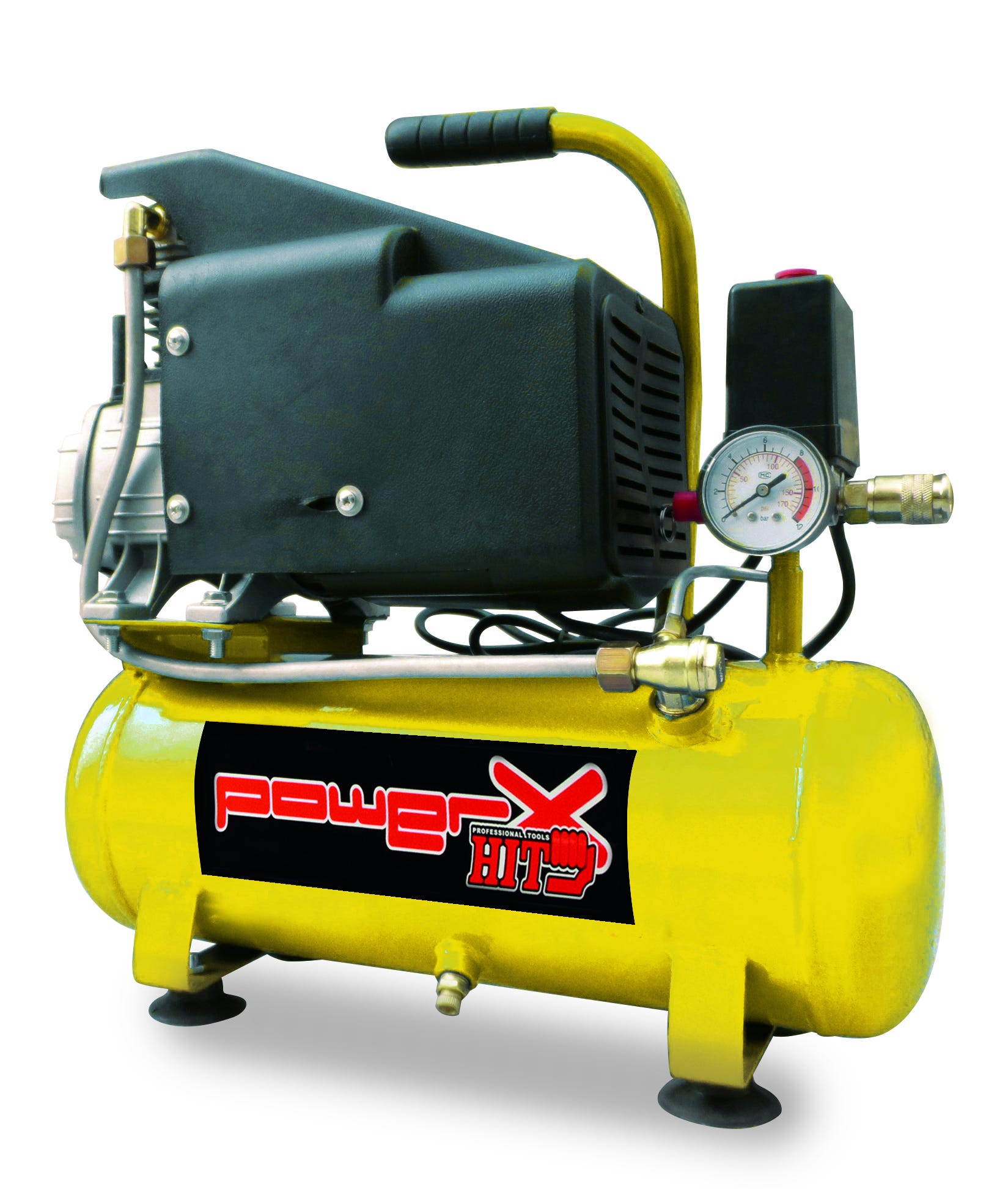 Sealey Compressore d'aria ad azionamento diretto, 24L, 2hp, 5 Sealey Compressore d'aria ad azionamento diretto, 24L, 2hp, 5