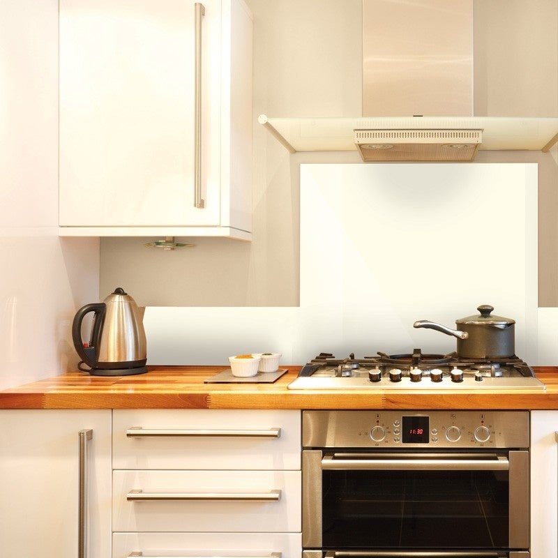 Fond de hotte en aluminium - essentiel blanc - 70x60 cm - 5