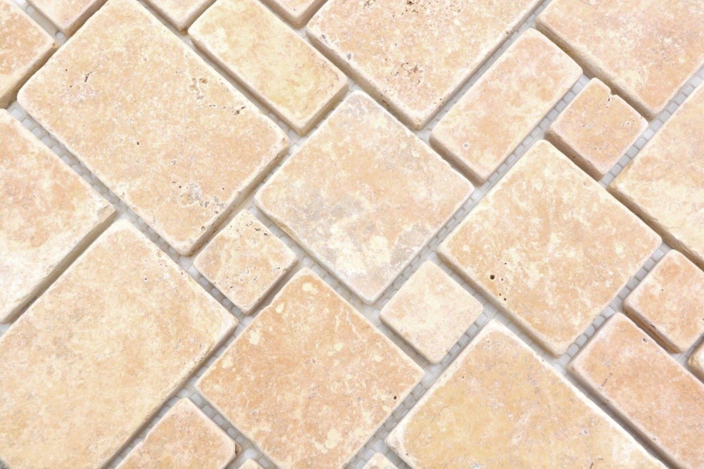 PÂTE DE VERRE Carreaux de Mosaique Argent Brillant Sol Mur Cuisine 78