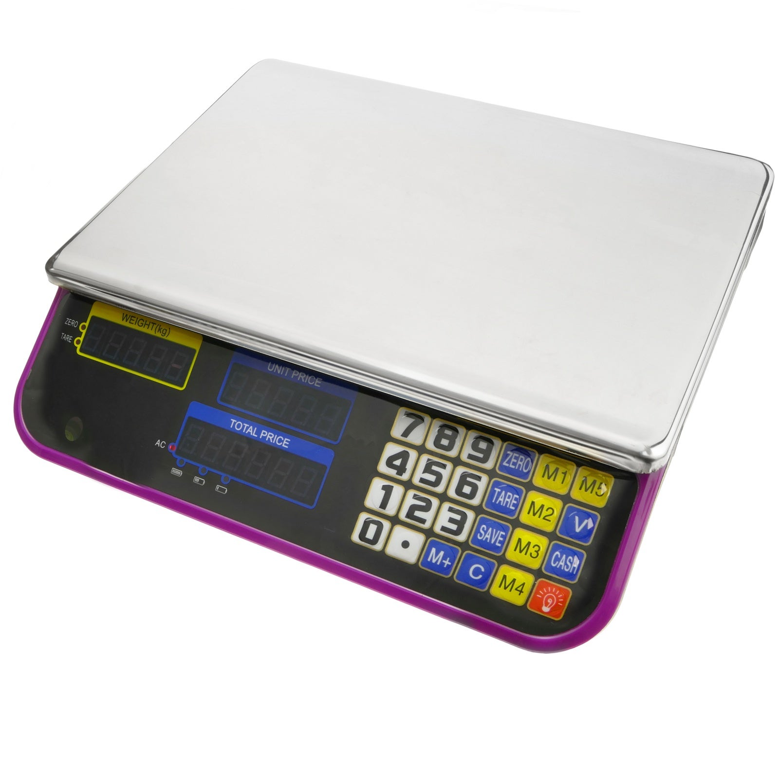 Balanza industrial de sobremesa peso máximo 30 kg modelo violeta