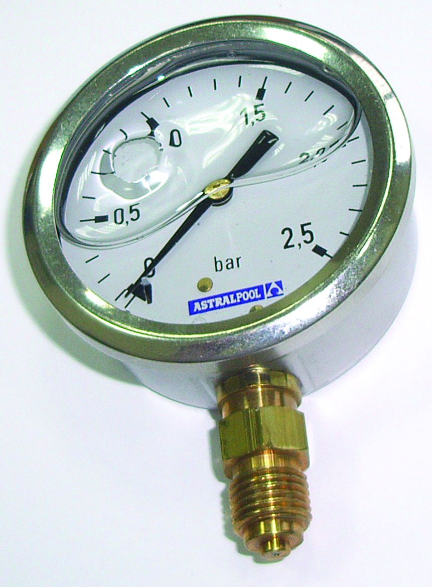 Manomètre NPT Métal Hayward ECX2712B1 - 3