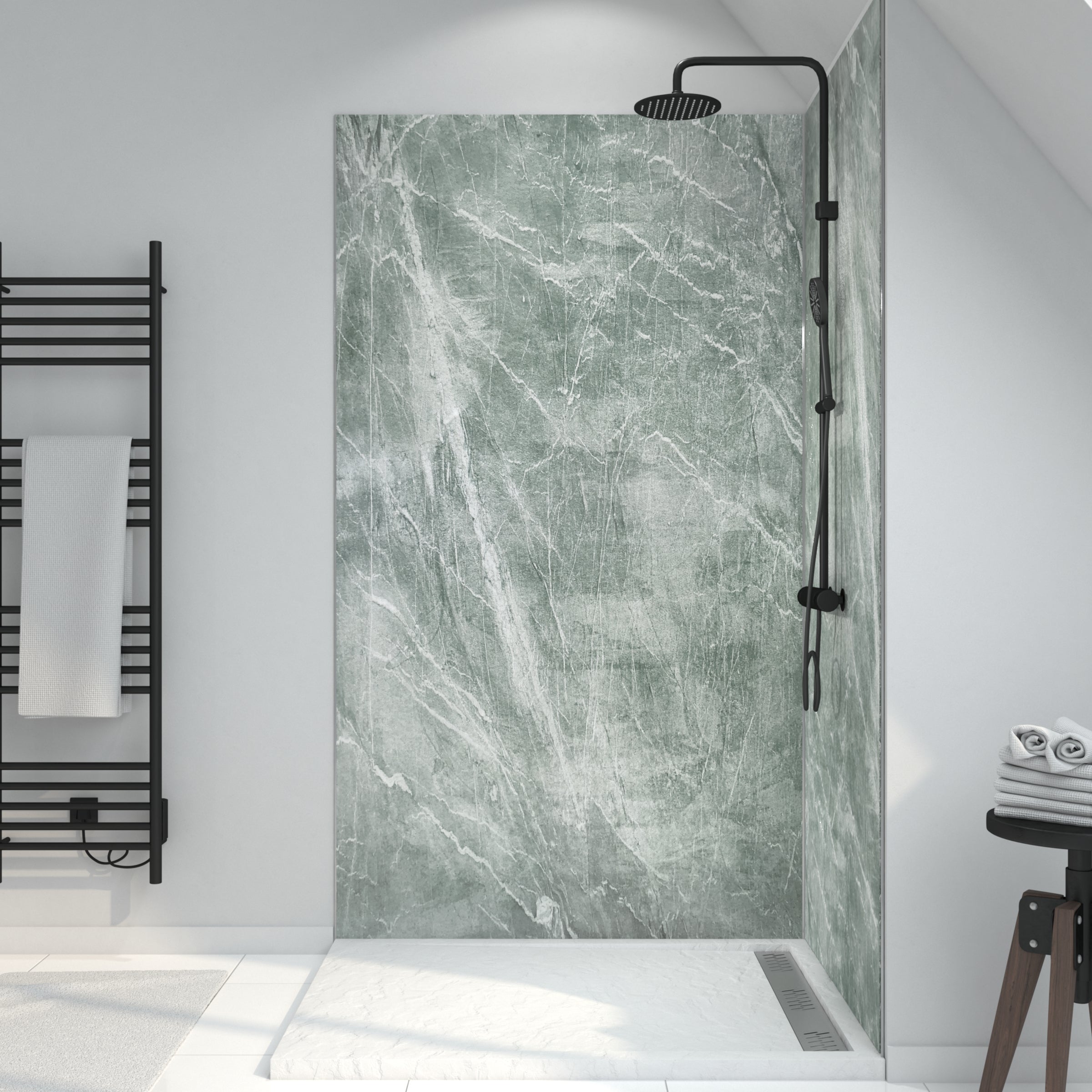 Panneau Mural Pierre Finition Artic Green 120 x 210 cm - STONE'IT ARTIC GREEN - 2