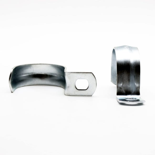 Clip Per Tubi In Plastica Nera - 50 Pezzi Da 16 Mm, Per Fissaggio Cavi E Tubi, Senza Filettatura - Foto 8