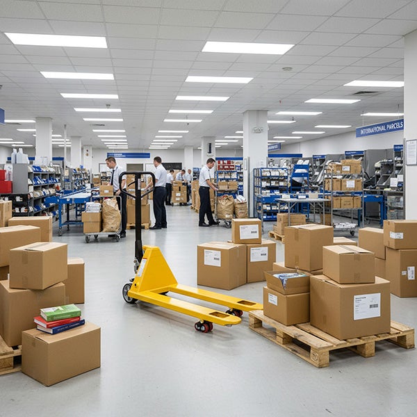 Tire palette manuel couleur jaune - Fourches 1150x540mm idéal palette Europe - Capacité 2500kg - Tous secteurs - AC25CBVJAUNE - 5