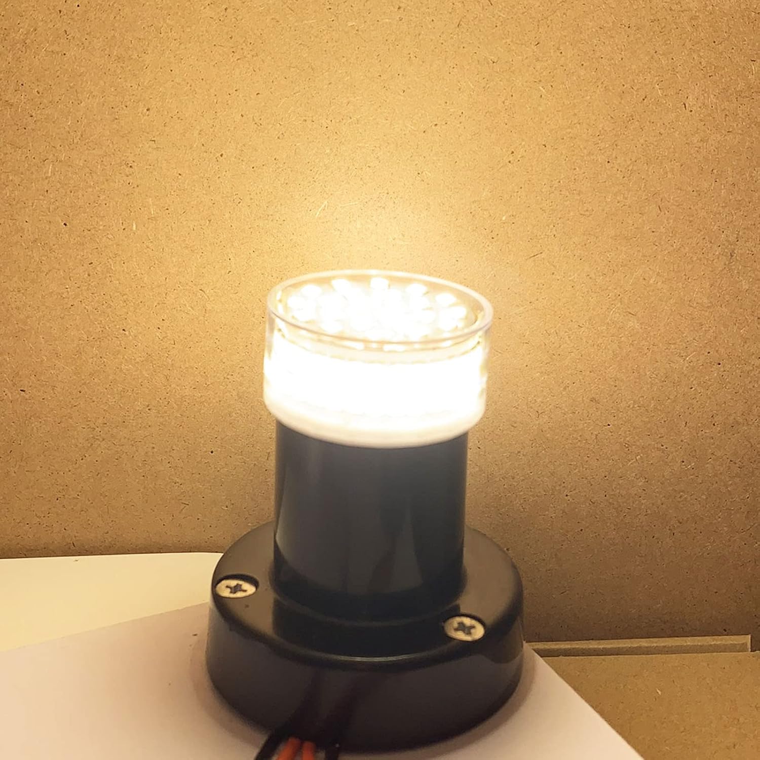 Żarówka LED E11, ABS, 10 W, 1000 lm, bez migotania, do użytku domowego, do oświetlenia sufitowego, 85-265 V (ciepłe światło) - 2