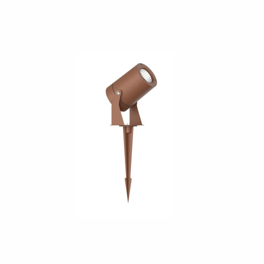 Sair XL - Spot LED rotund 20W IP65 Corten 2200K - lumina de gradina pentru plante sau gard viu h38cm - Beneito faure