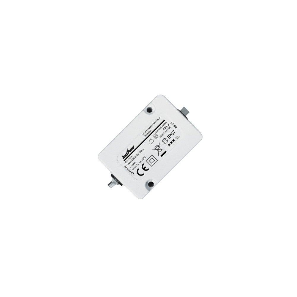 Zasilacz wodoodporny 12 W 12 V IP67