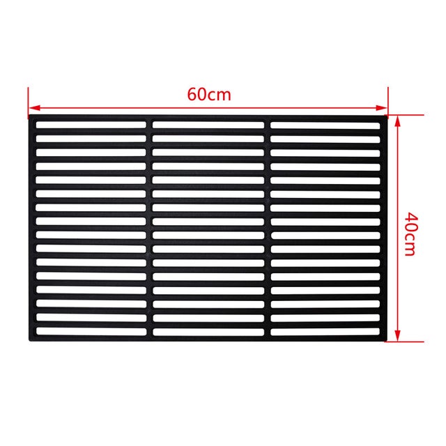 Griglia Per Barbecue Bitwa 60x40 Cm – Manico Pieghevole, 4mm, Per Carbone - Foto 2