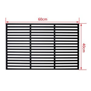 Griglia Per Barbecue Cook'in Garden - Acciaio Cromato 60x40 Cm - Manici