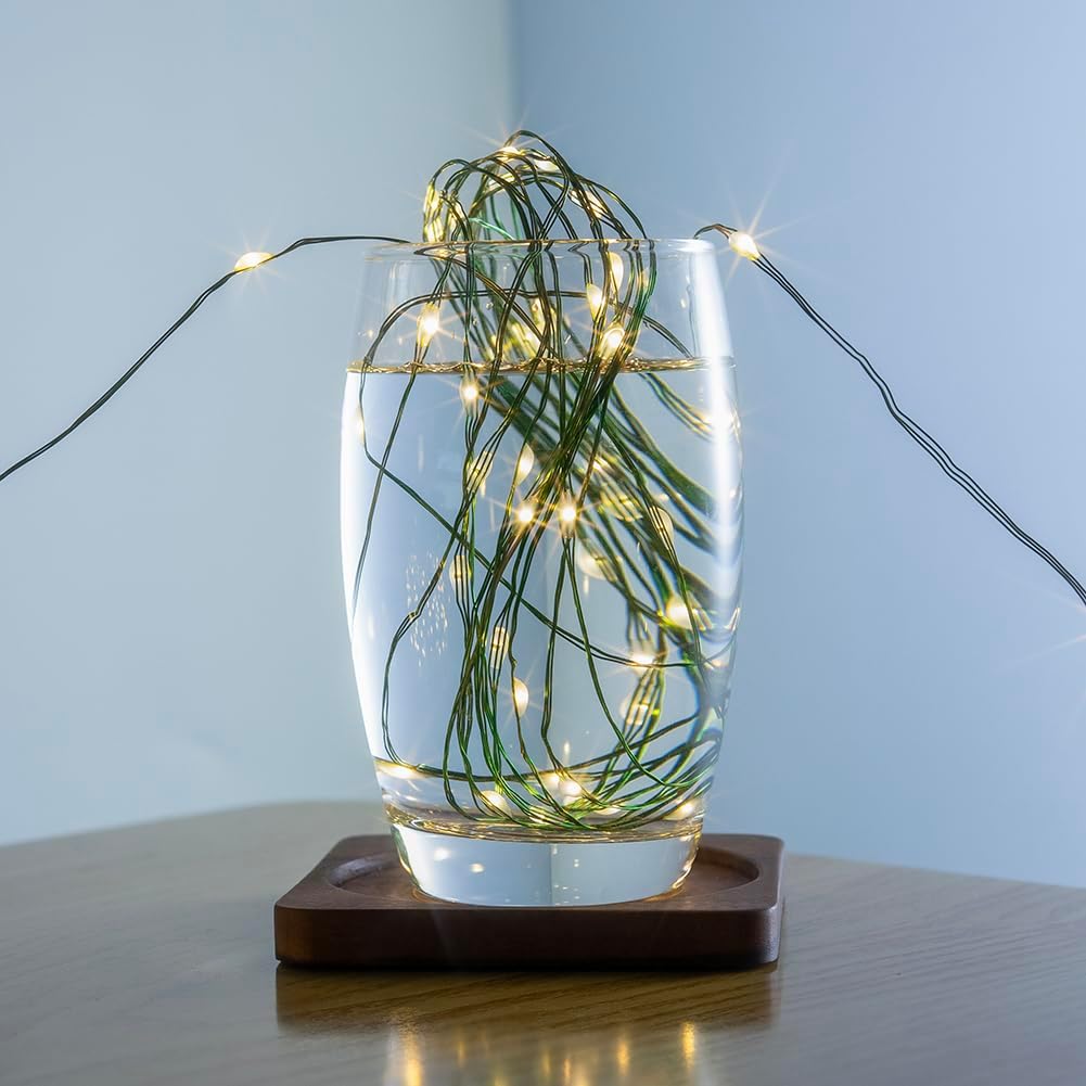Guirlande lumineuse 200 m 2000 LED fil de cuivre vert étanche intérieur/extérieur avec télécommande, lumière chaude. - 2