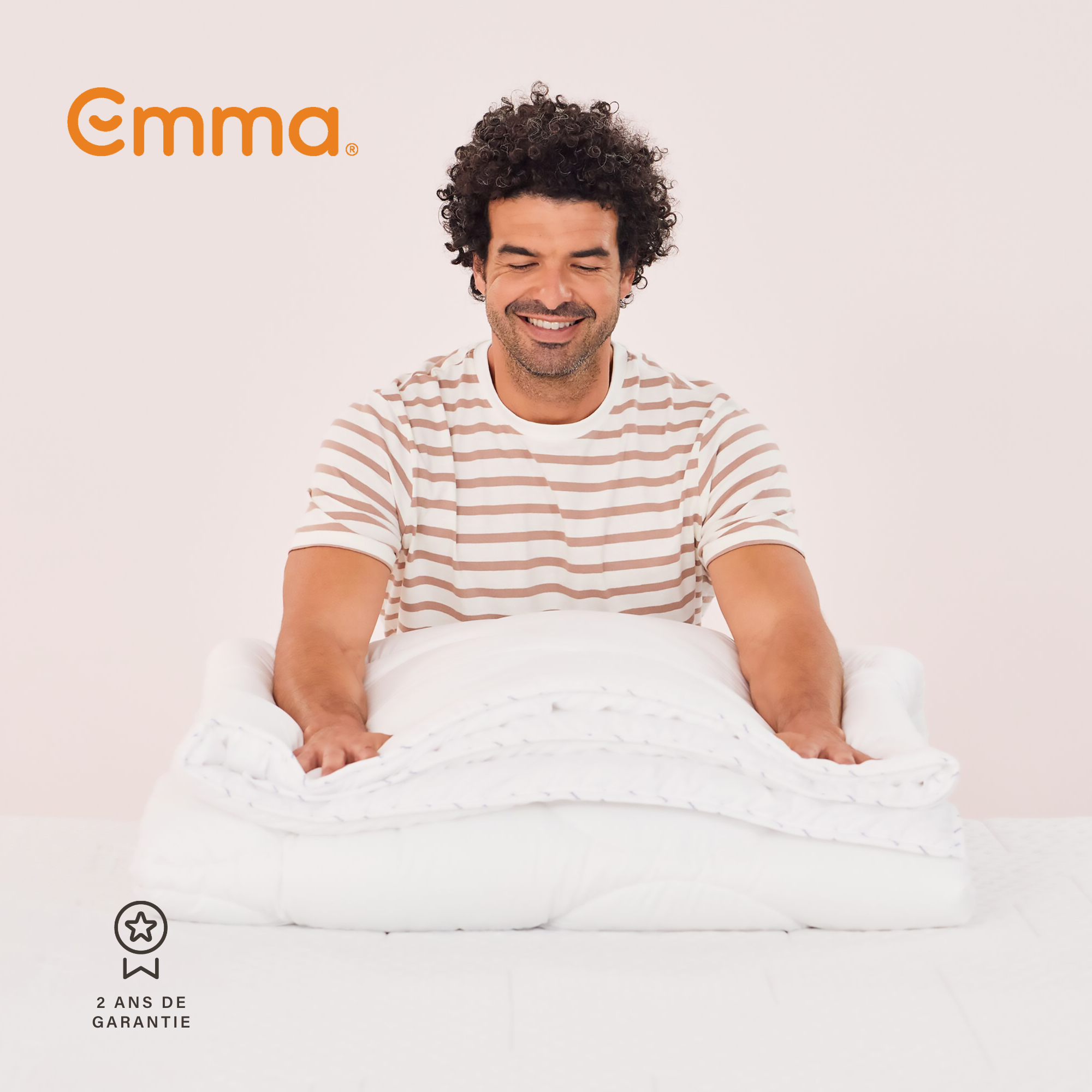 EMMA | Couette Printemps & Automne Emma 240x220 cm | Douce | Enveloppante | Respirante | Aérée | Lavable en Machine - 5