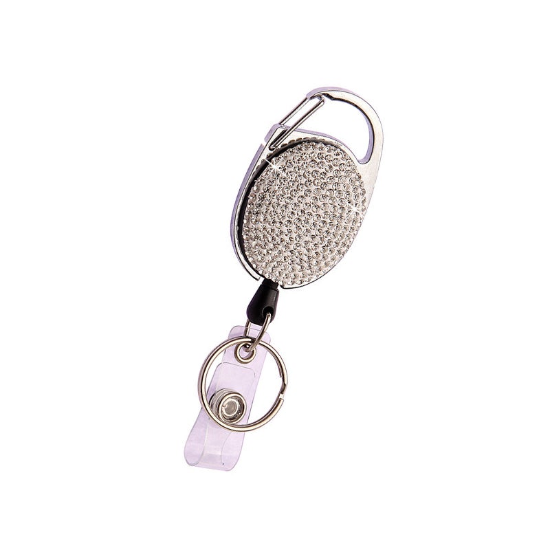 Porte-clés Strass Brillant Pour Voiture Et Sacs - Cristaux, Acier Inoxydable, Cadeau élégant Pour Femme