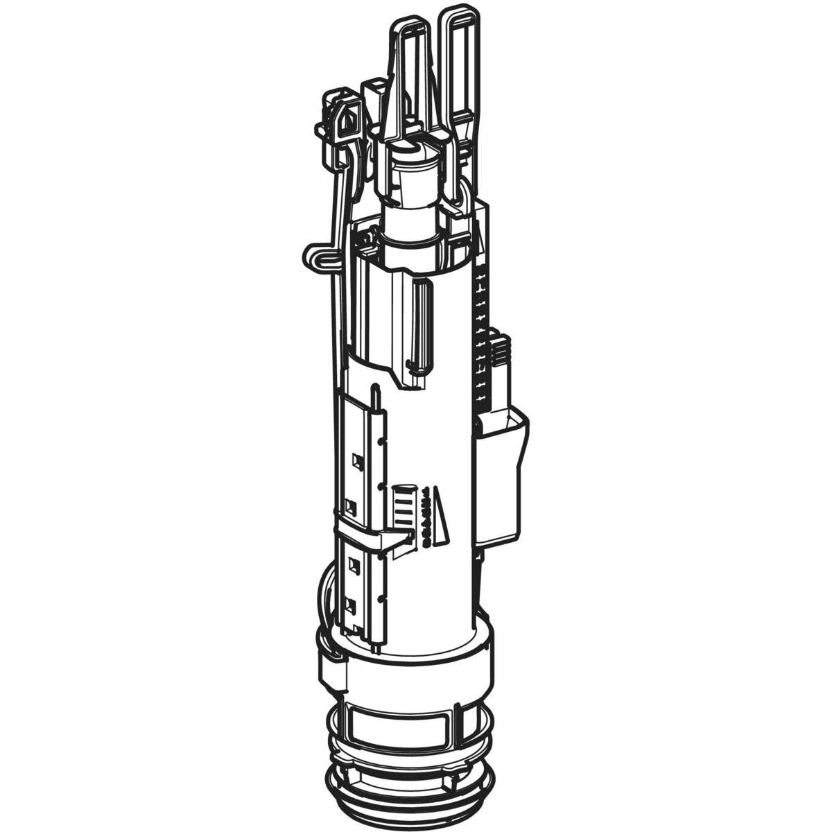 Mécanisme de chasse type 212 complet pour réservoir encastré Geberit 244.820.00.1 - 2