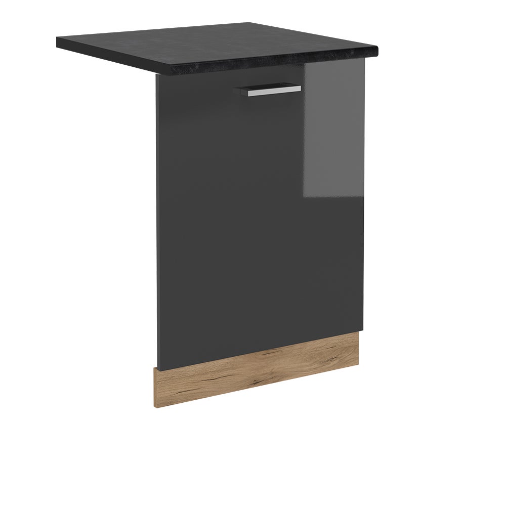 Vicco Panel przedni zmywarki R-Line, Antracyt wysoki połysk, 60 cm , BP Antracyt