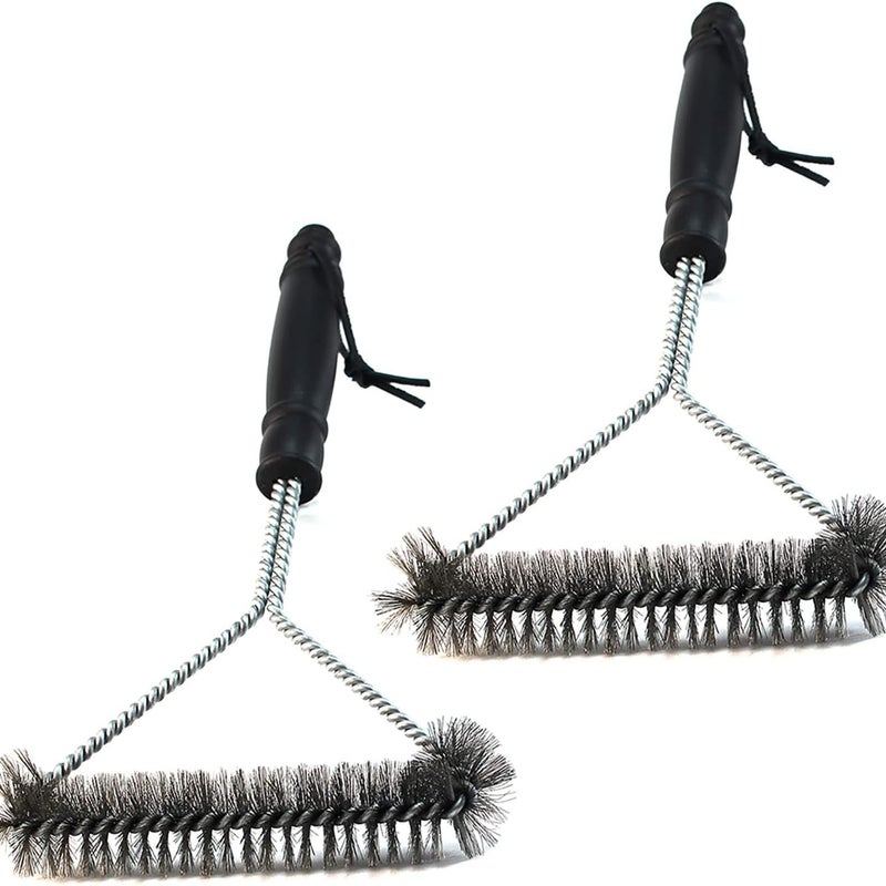 Szczotka do czyszczenia grilla, szczotka do czyszczenia piekarnika, skuteczne czyszczenie wszystkich typów grilli (zestaw 2 szt.)