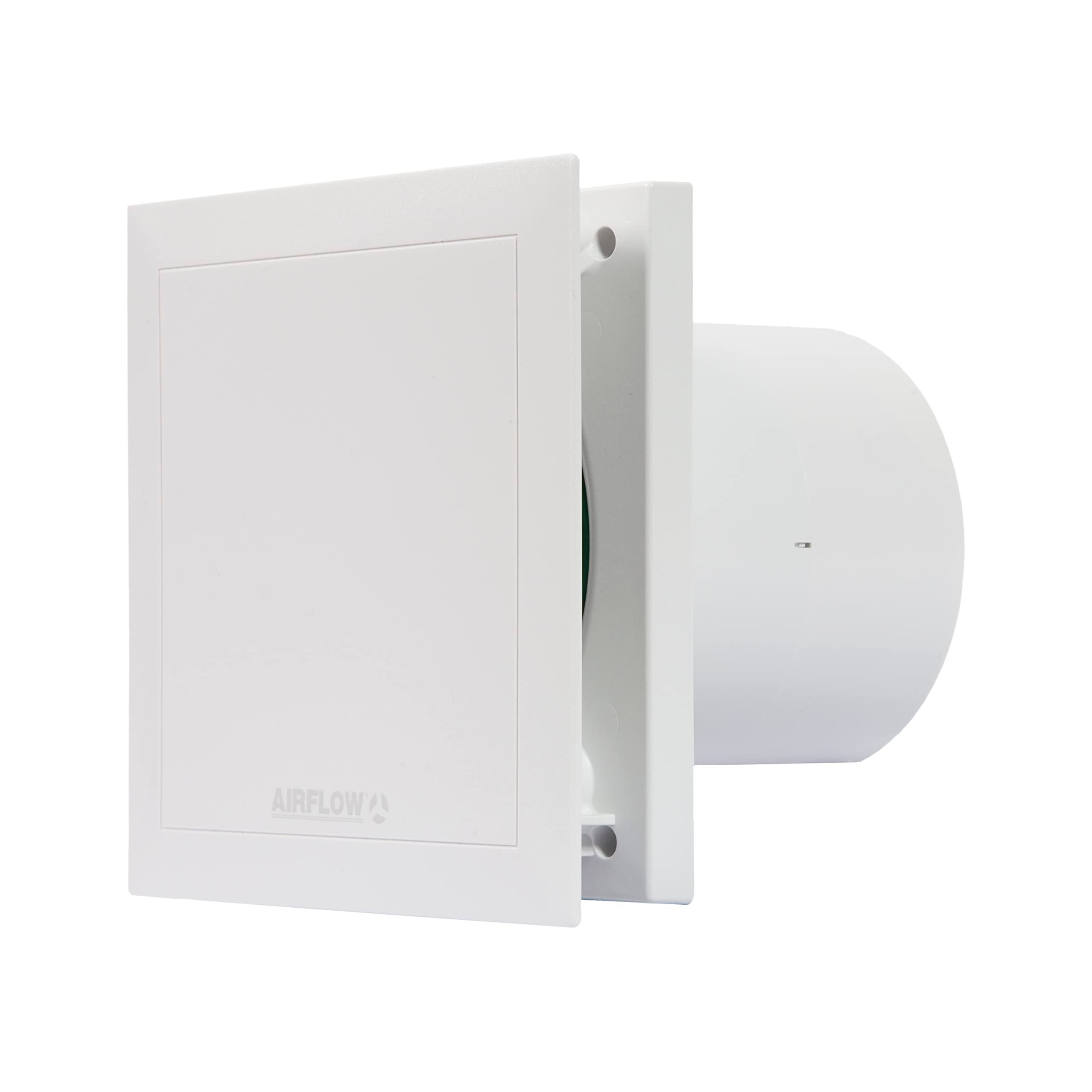 Sapho Cata E - Ventilatore Assiale Per Bagno Con Timer E-100 GT, 8 W, Diametro Di Montaggio 100 Mm, Bianco 00900100 - Foto 2