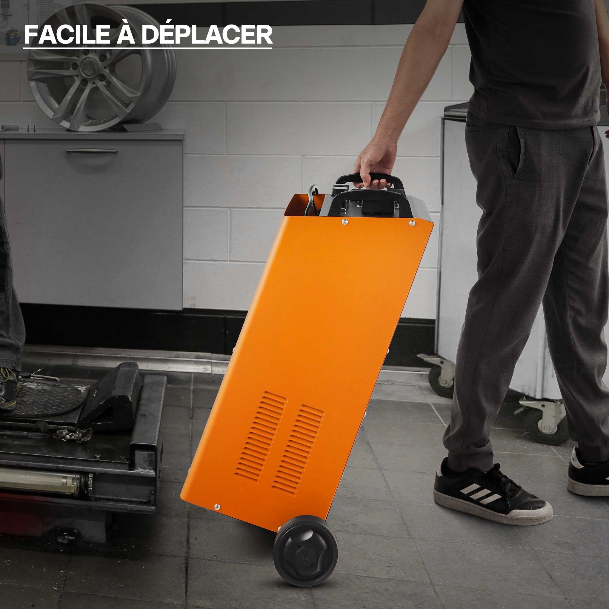 Wiltec Caricabatterie 12V e 24V Boost 630 Caricatore per batterie piombo acido AGM - 7