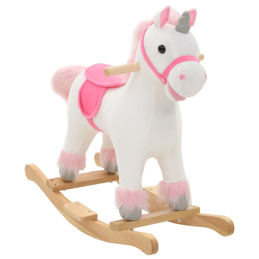 Cheval à Bascule Trudi En Peluche - Jouet D'éveil Pour Enfants, Marron, 34x58x78cm, Modèle Jumbo Rocking Animals - 4