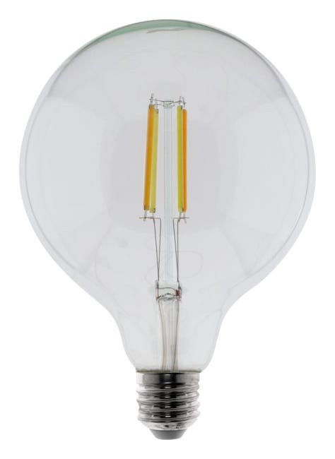 Ampoule Led Ronde Ampoule connectée WIFI ronde LED Design G125 E27 7W - Otio | Leroy Merlin