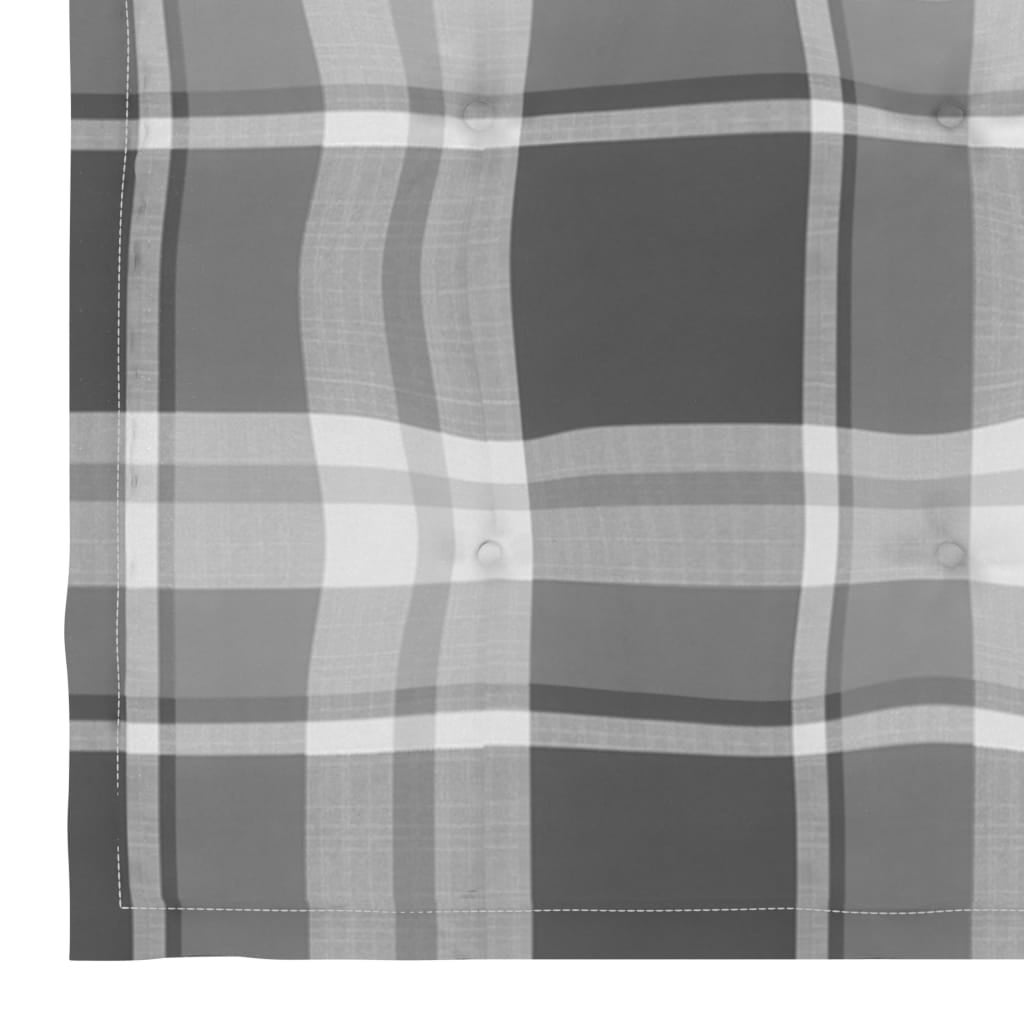 Chaises à dîner d'extérieur 3 pcs avec coussins Acacia massif 36 - 9