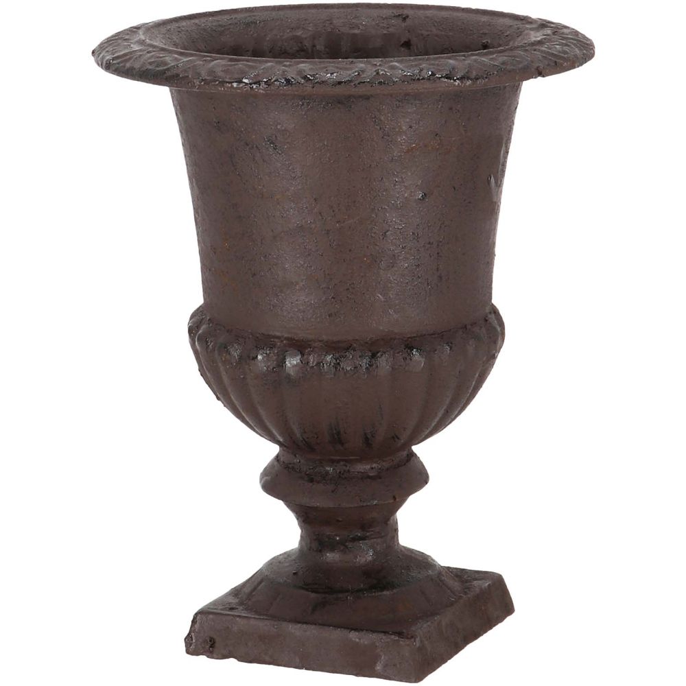 Vase de jardin décoratif français en fonte - 5