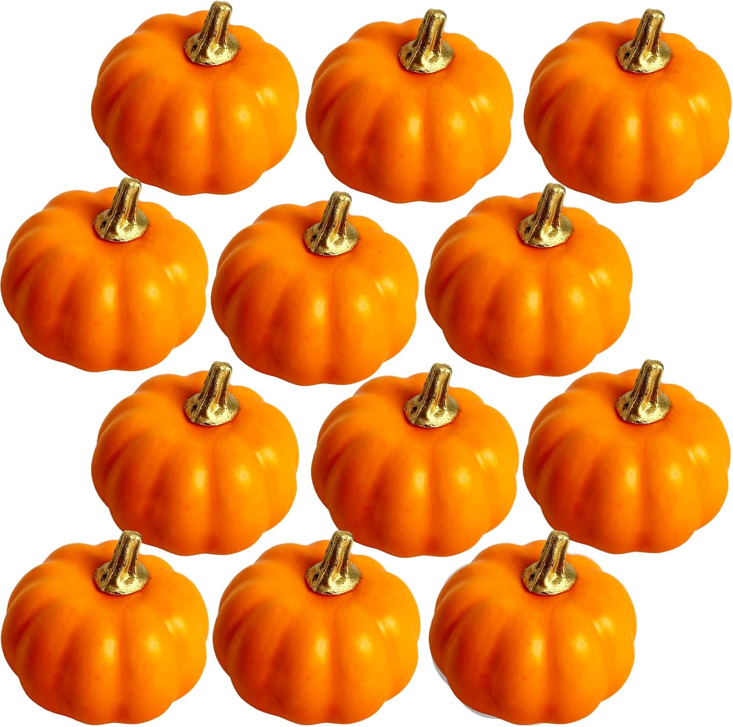 Dekoracji Halloween Jesień Sztuczne Dynie Pomarańczowy Zestaw Dekoracji Jesiennych Mini Dynie Dekoracji Stołu Święto Dziękczynienia Boże Narodzenie