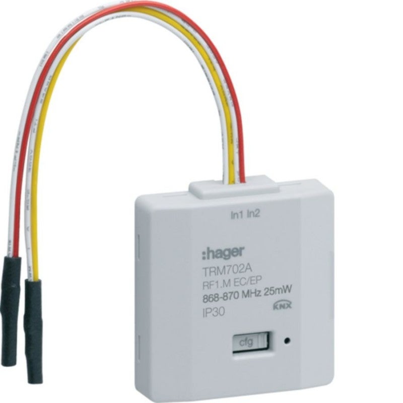 HAGER Entrée binaire 4x, 230V~, REG, KNX | Entrées binaires KNX à des