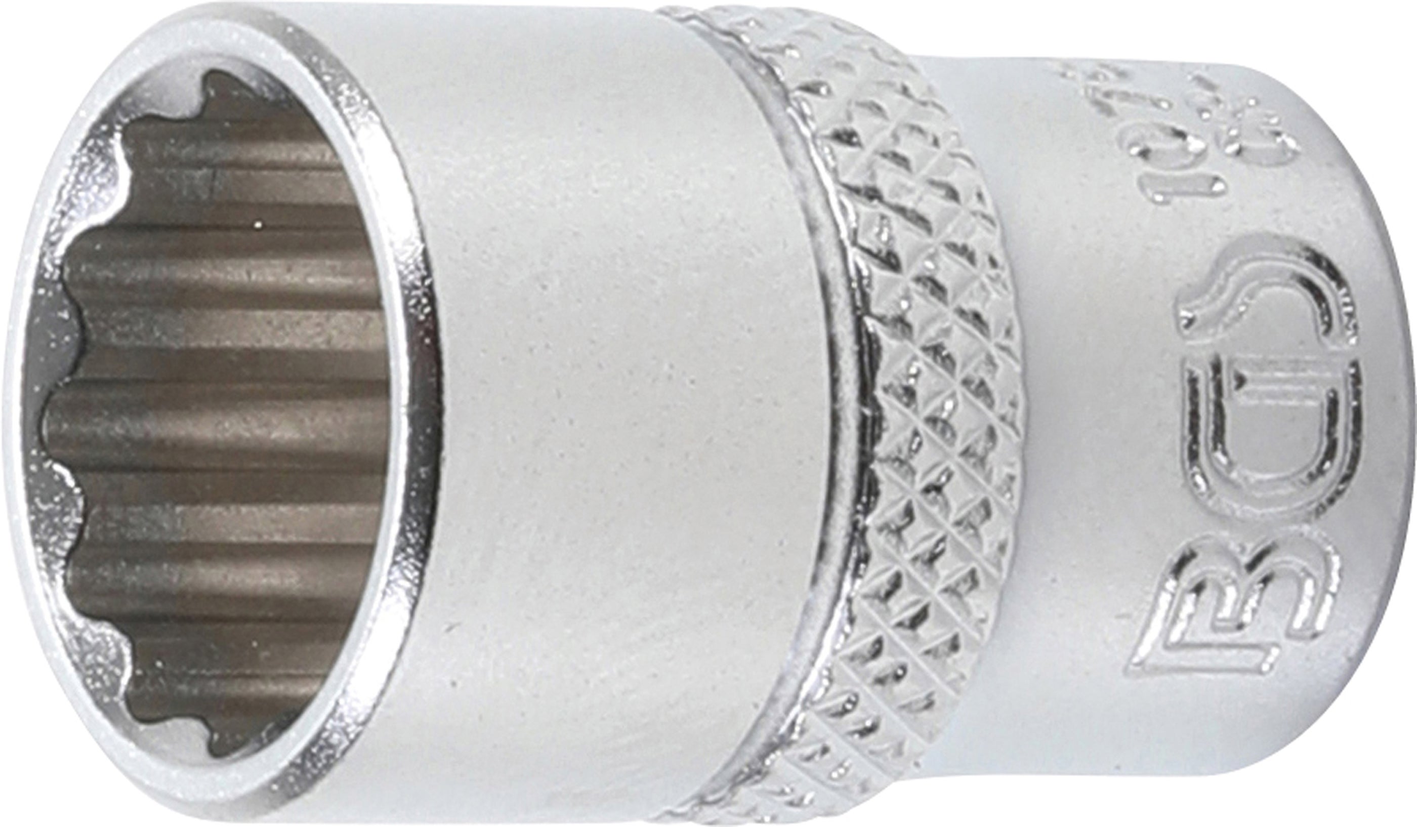 Wkładka klucza nasadowego BGS, napęd 12-kątny, napęd kwadratowy 6,3 mm (1/4"), rozmiar klucza 12 mm - 10782