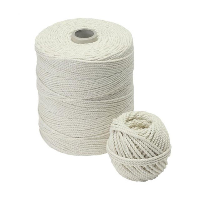 Cordeau coton tressé en bobine
