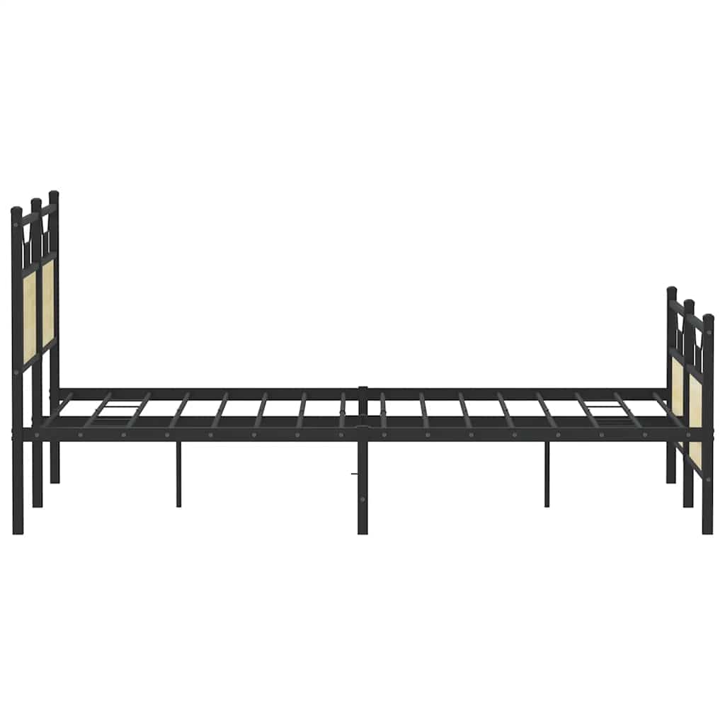 Cama de casal | Cama de adulto | Estrutura cama s/ colchão derivados de madeira carvalho sonoma CFW845088 - 7