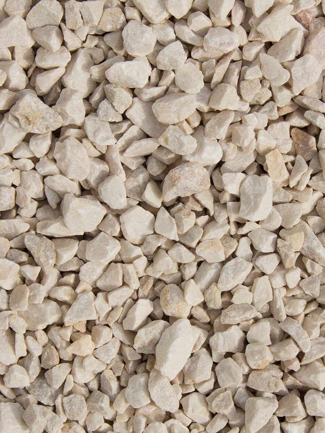 Yellow Sun Marble gravier calcaire concassé 1000kg Midibag 0,7m3 (5 - 11mm)