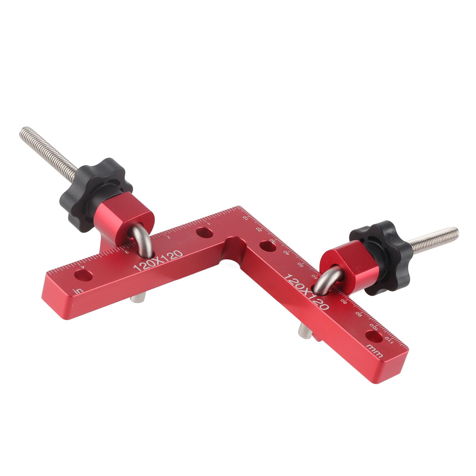 Règle De Positionnement Angle Droit 90° Réglable - Outil Menuiserie Bois CNC Avec Pinces