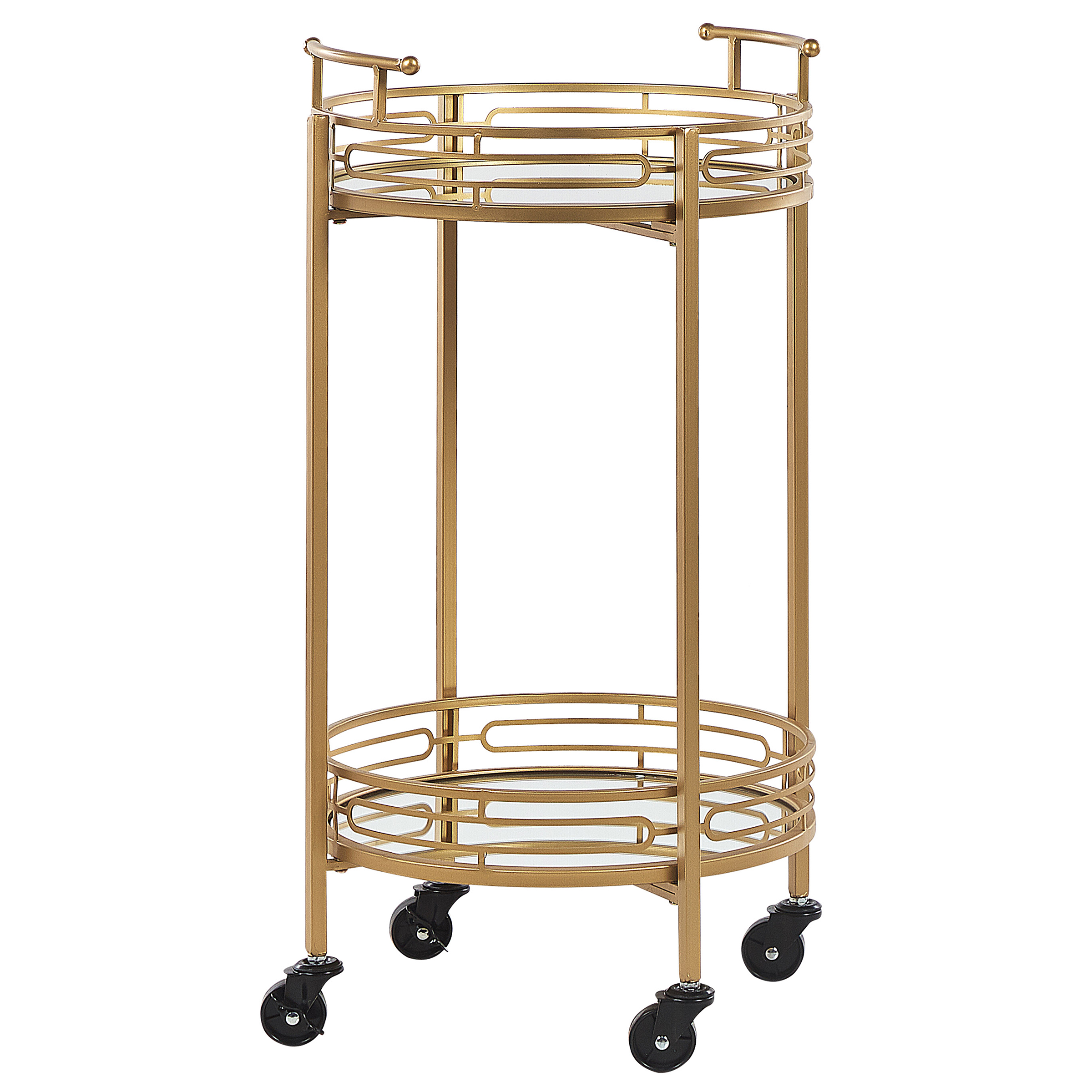 Cărucior de bucătărie FARLEY Metal Auriu