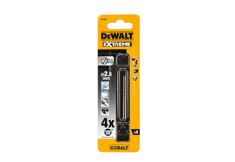 DEWALT DT4901-QZ Foret métal HSS-CO Extreme 2.5x30x57mm - 5