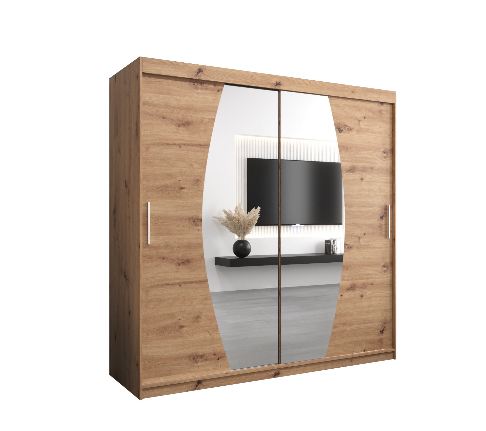 Szafa przesuwna garderoba ELYPSE 200 x 62 x 200 cm Artisan - Abiks Meble