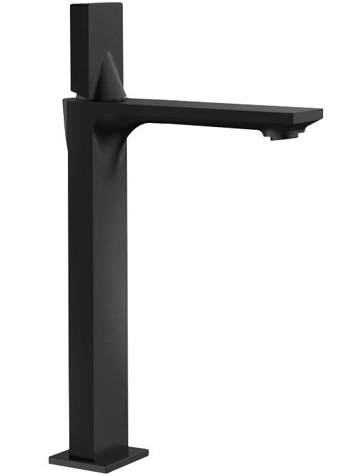 Mexen Crux bateria umywalkowa wysoka, czarna - 744410-70