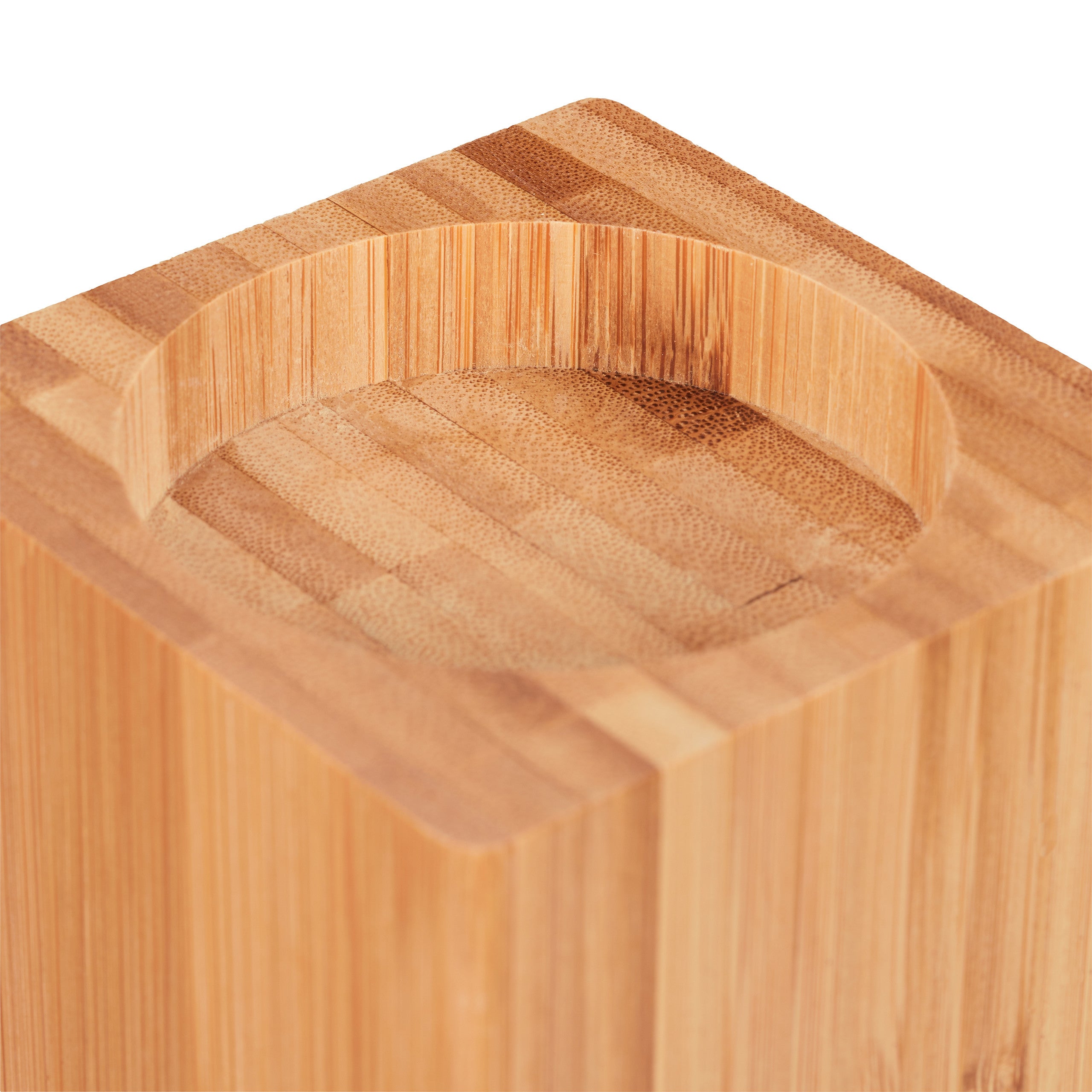 Relaxdays Rehausseurs de meuble en lot de 4, Élévateurs 14 cm, tables, chaises, autres meubles, 5x14,5x14,5 cm, nature - 6