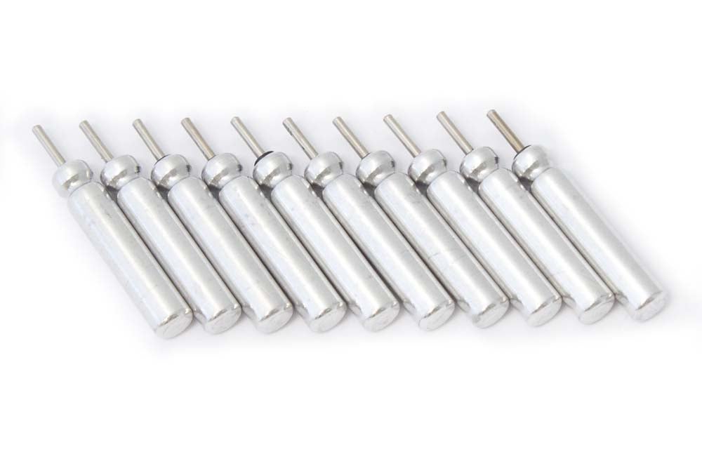 vhbw 10x Piles bâton de type CR425 compatible avec les flotteurs de pêche nocturne à LED (25mAh, 3V, lithium) - 2