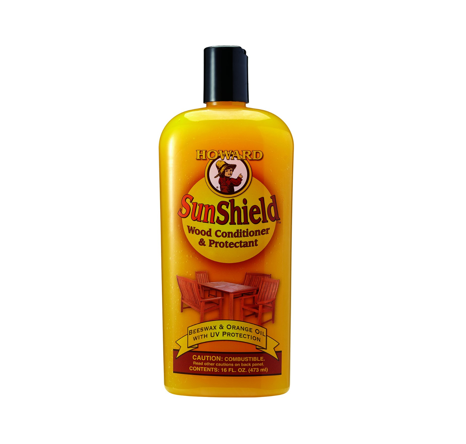 SUN SHIELD 473 ML HOWARD preparat do pielęgnacji drewna z ochroną UV
