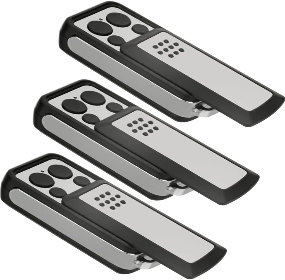 Lot de 3 Télécommandes de Garage Sdre-114253 pour AVIDSEN 114253 104257 ...