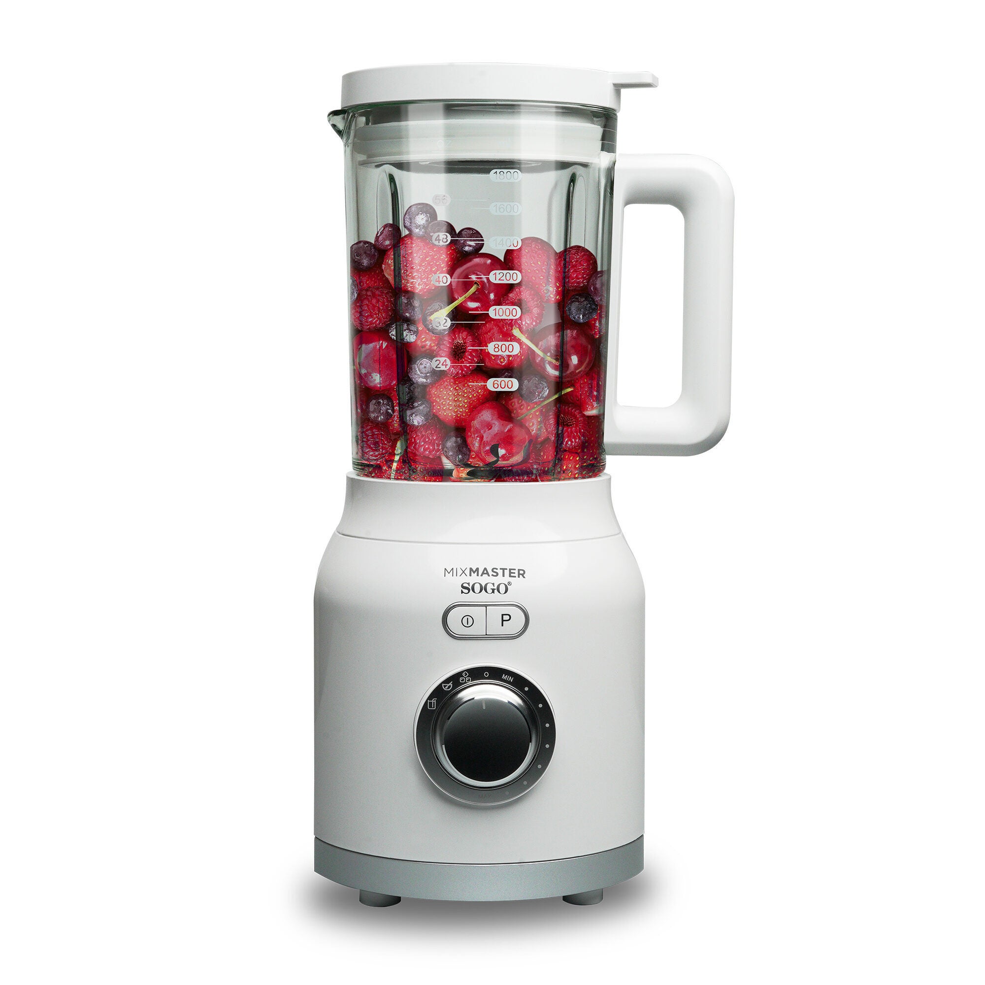 Sogo  Batidora Jarra Cristal-1200W , Leroy Merlin