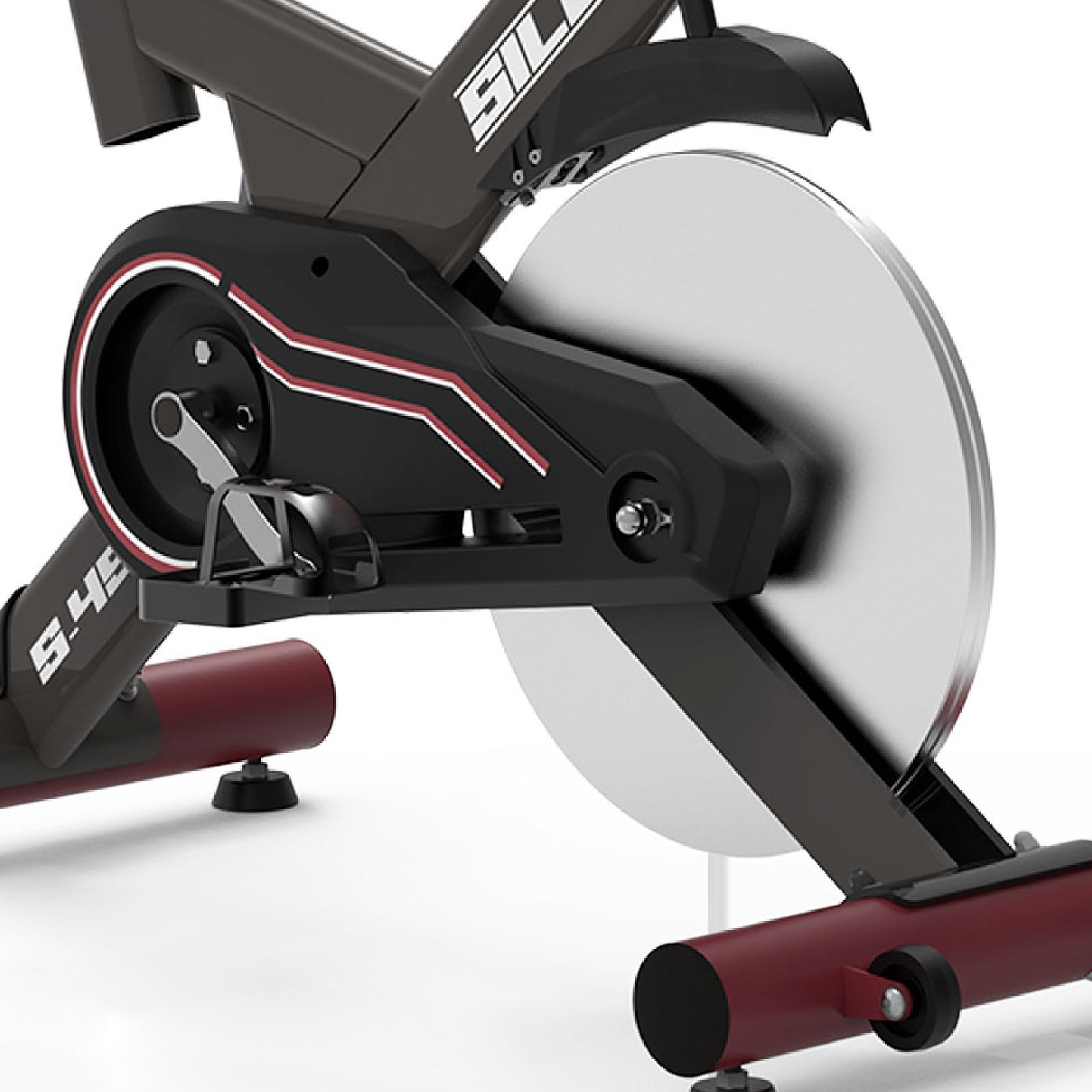 Bicicleta de Ciclo Indoor Siluet S-4S 115x51x119 cm 7 funções, pulsómetro, inércia de 18 kg e resistência regulável - 6