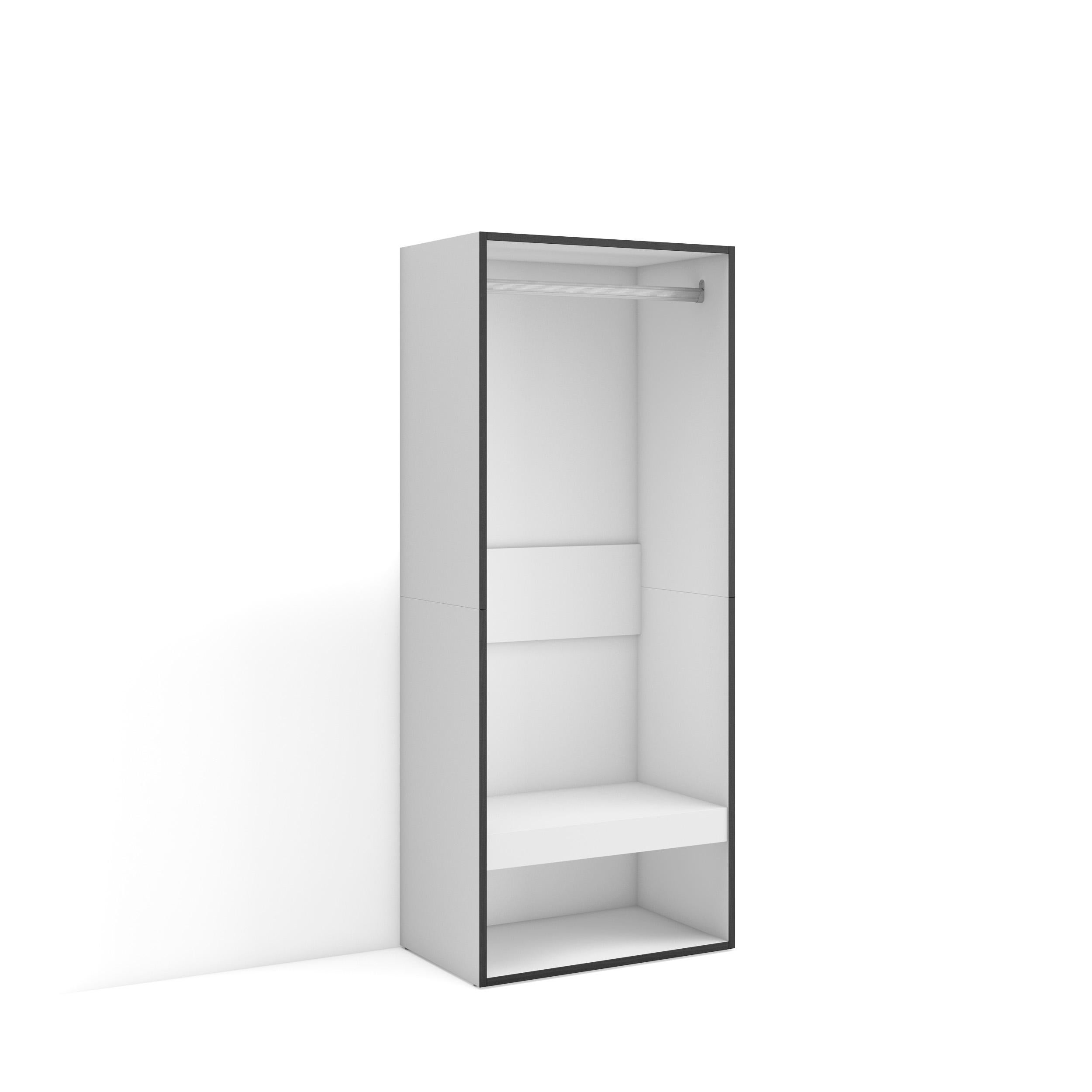 Relaxdays Armadio Per Lettiera Con Ingresso E Tappetino – Nascondi La Cassetta Del Gatto, Mobile In MDF Bianco 50x85x49 Cm