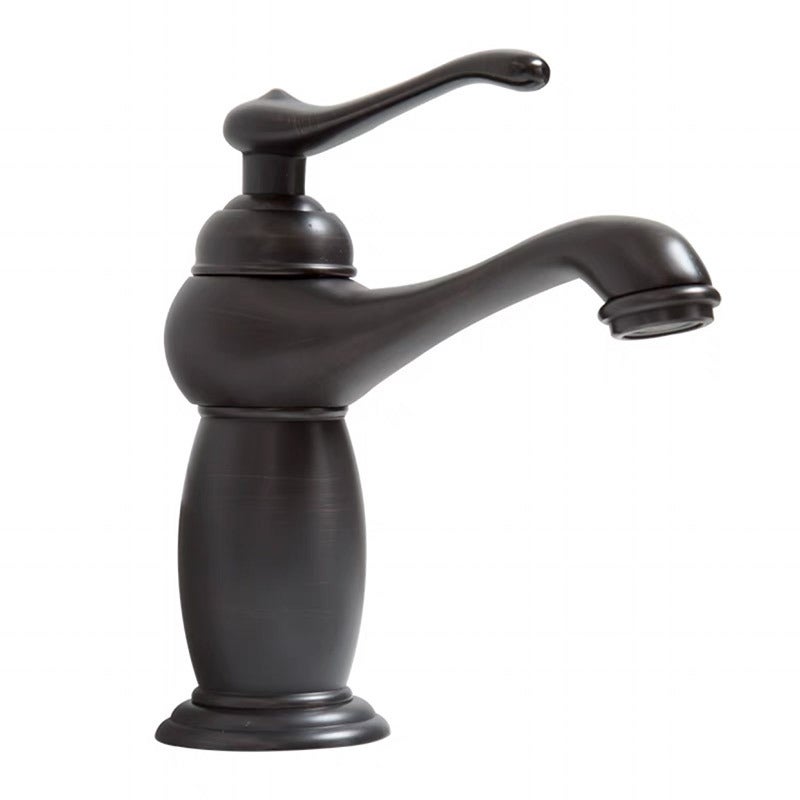 1 czarny mosiężny kran umywalkowy z ceramiką