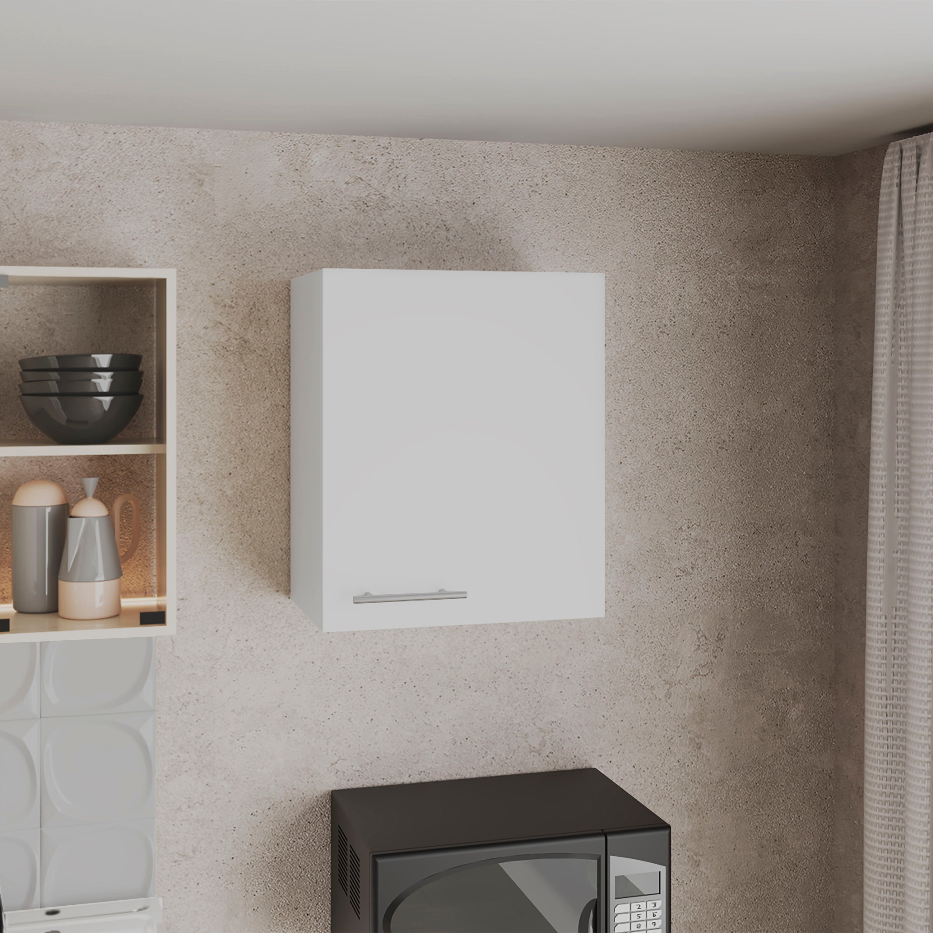 Tuhome Concept Armario De Pared Manchester De 50 Cm, Blanco , Leroy Merlin