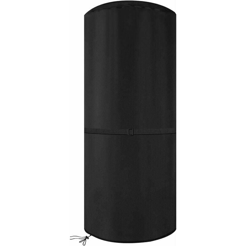 Funda Protectora Para Bombona De Gas 8 Kg | Impermeable, Resistente A Rayos UV Y Al Mal Tiempo (Negro)
