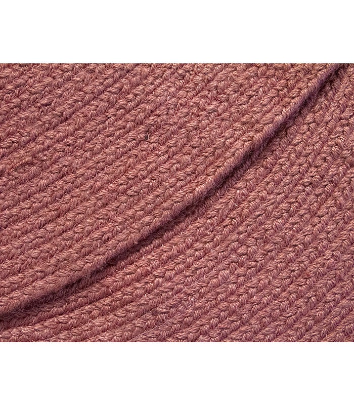 Hamid - Tapis rond d'extérieur et d'intérieur NANSA ROUGE CERISE 120X120 - 8