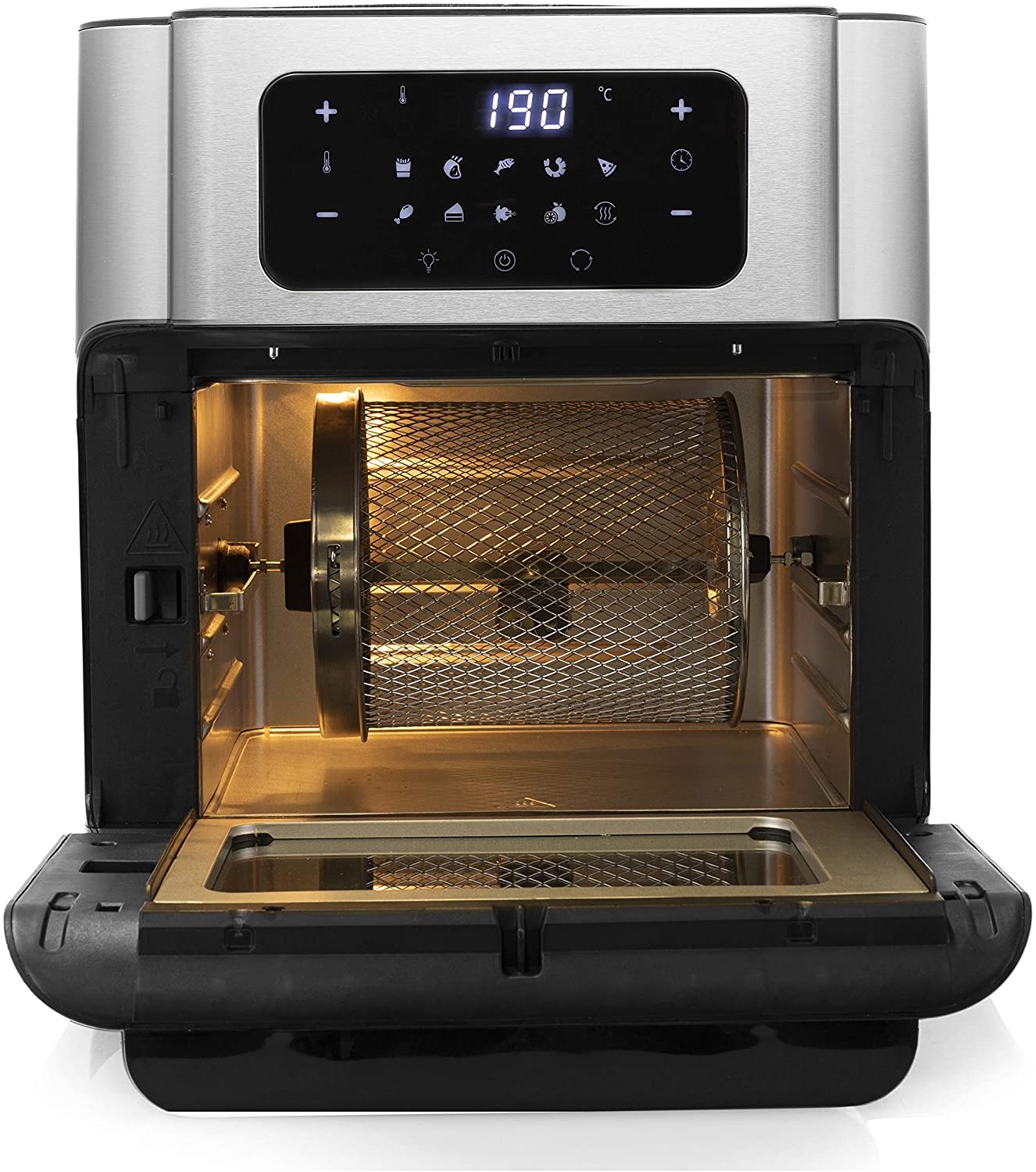 Friggitrice senza Olio Princess 182065 1500 W Argentato 10 L - 9