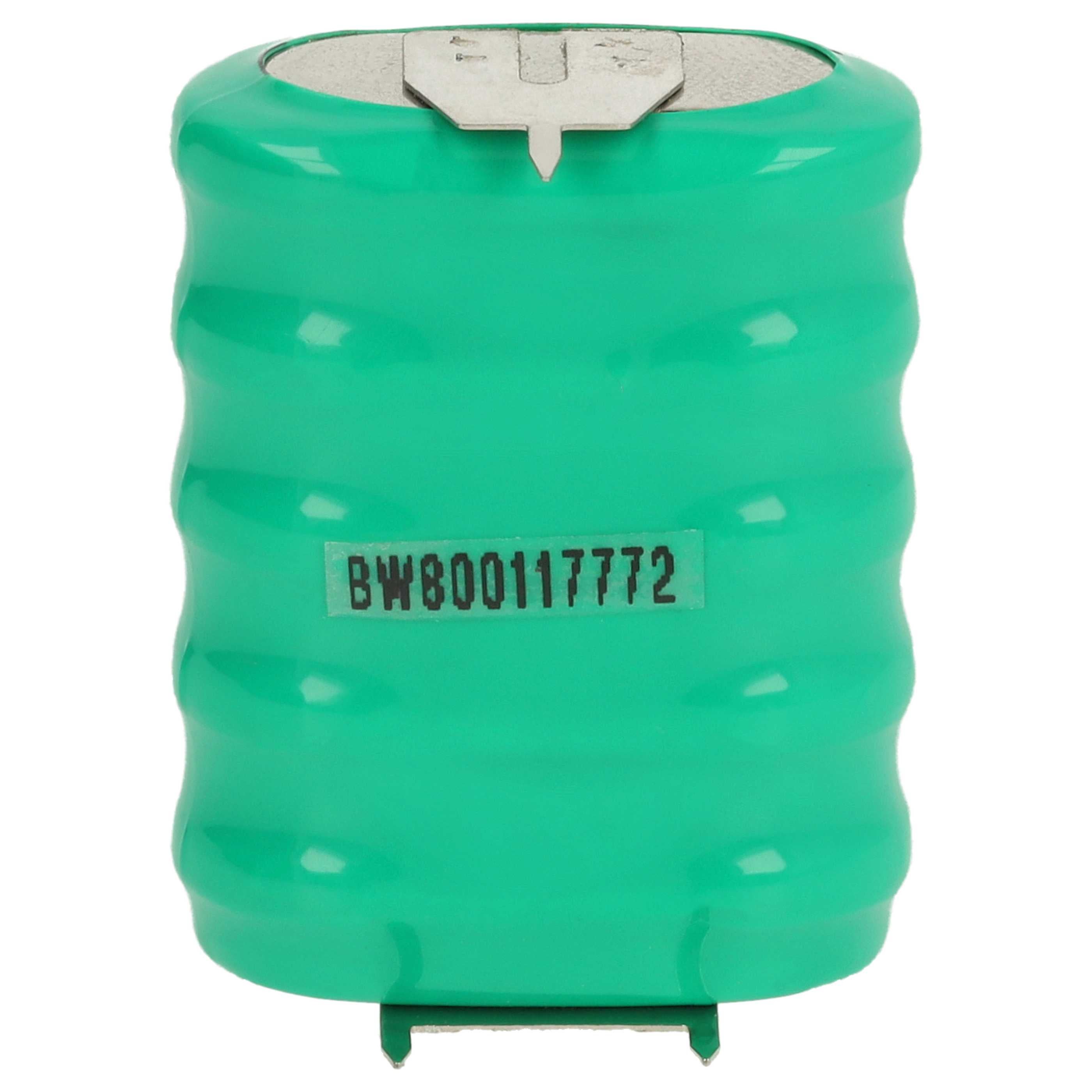 vhbw NiMH pile bouton de remplacement pour type 5/V150H 3 épingles 150mAh 6V convient pour les batteries de modélisme etc. - 3